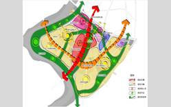 四川省资阳市沱江东区一期项目概念性城市规划