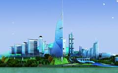 重庆市涪陵区李渡新城中心区城市设计