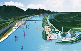 富阳北支江沿岸景观概念规划