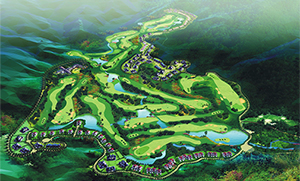 福建漳州东南花都18洞高尔夫球场设计